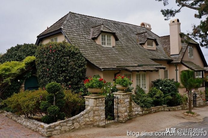 加州卡梅尔小镇,加州卡梅尔海景别墅