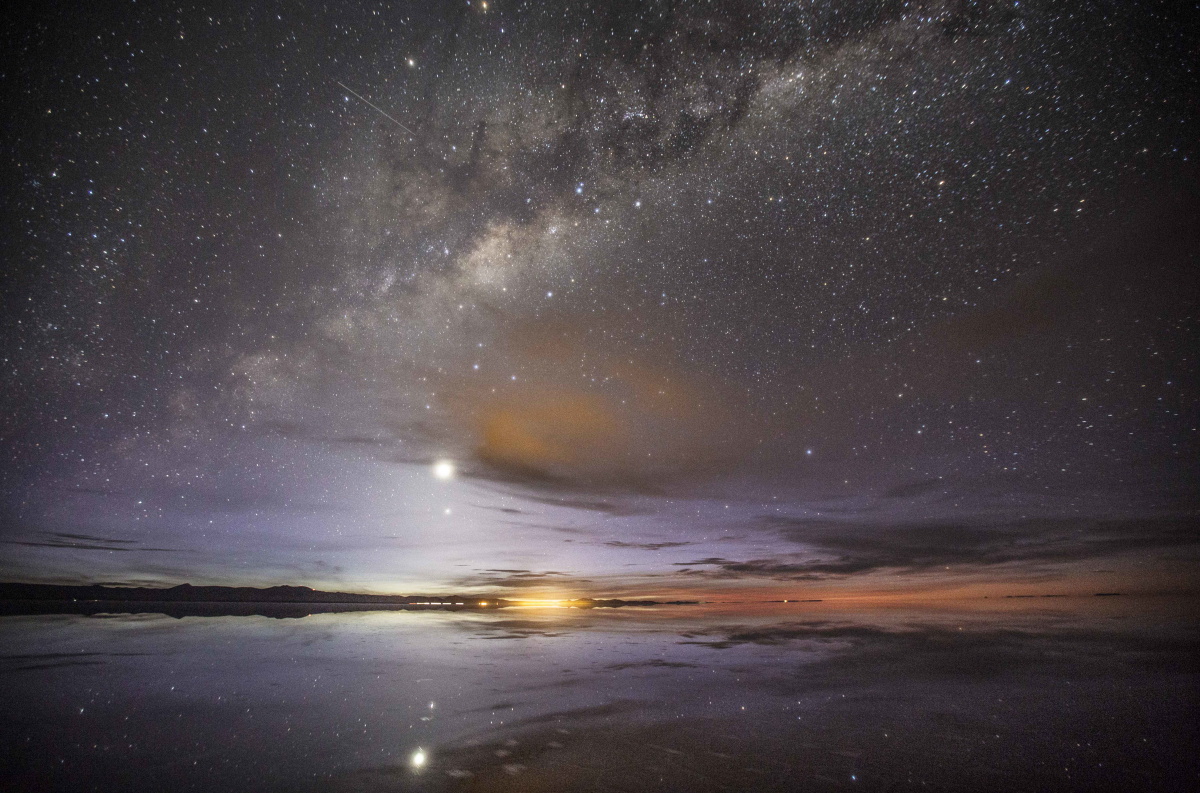 玻利维亚乌尤尼盐沼储量,世界上最大的盐沼