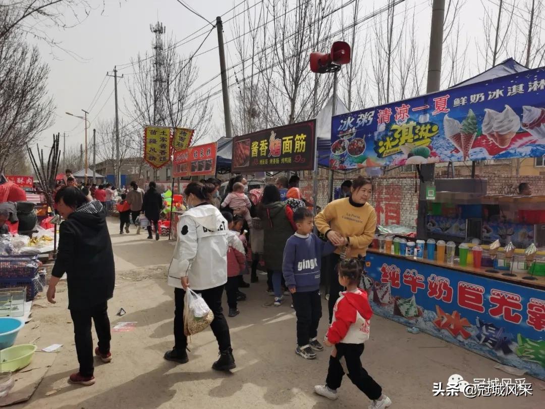 北板桥村赶会,冠县梁堂镇北黄城村历史记载