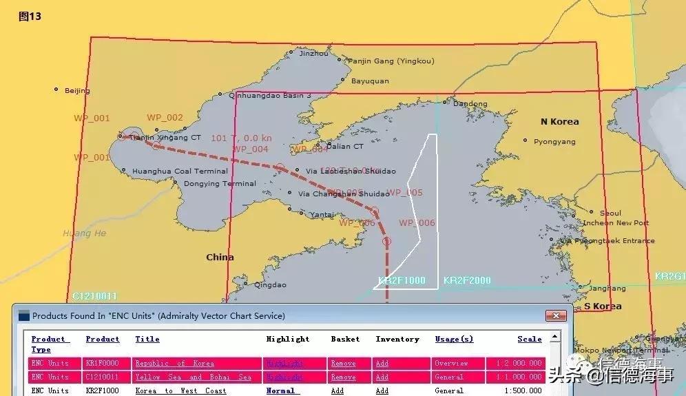 国内航行船舶如何选纸质海图,enc海图