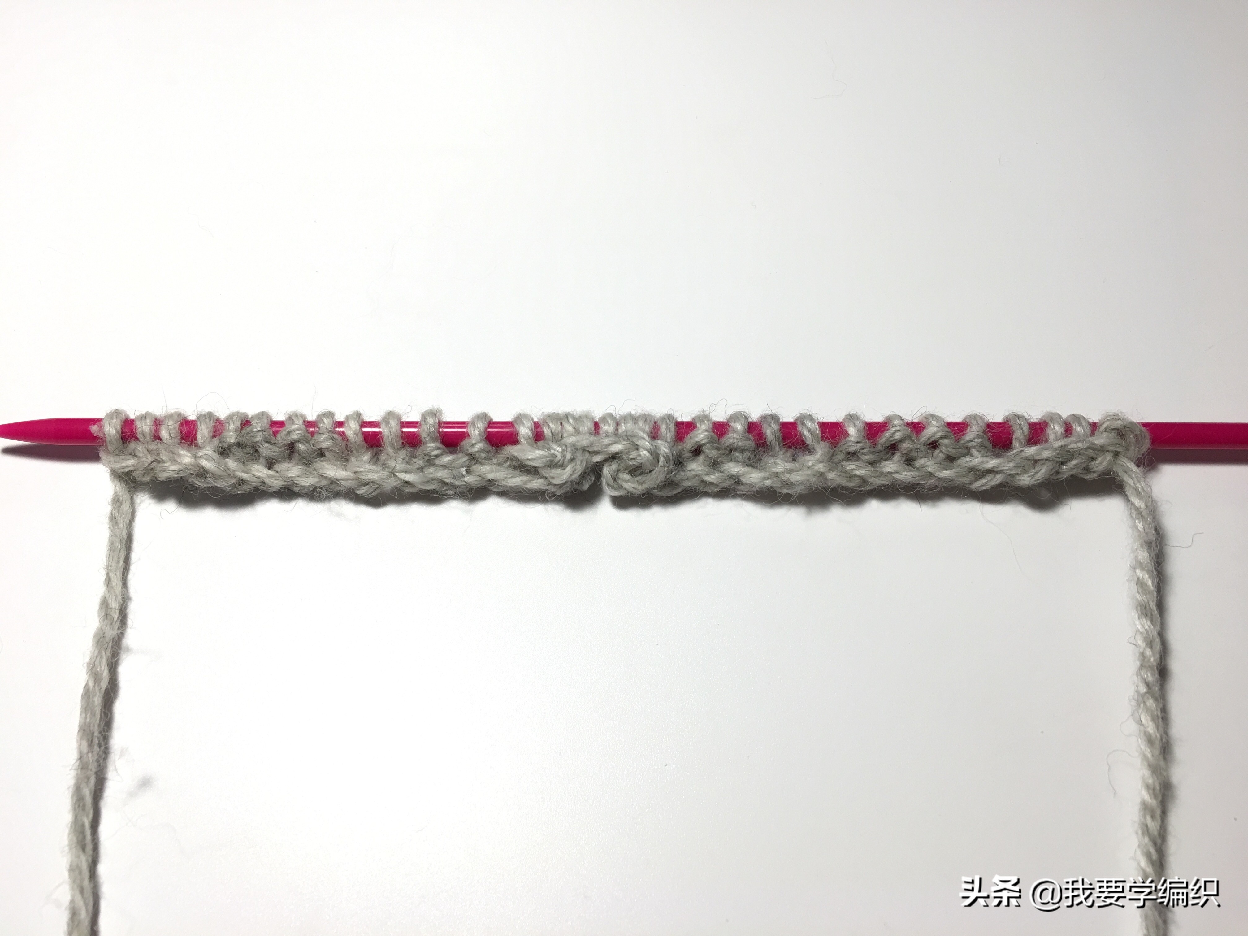 双扭麻花围巾教程,经典麻花围巾教程