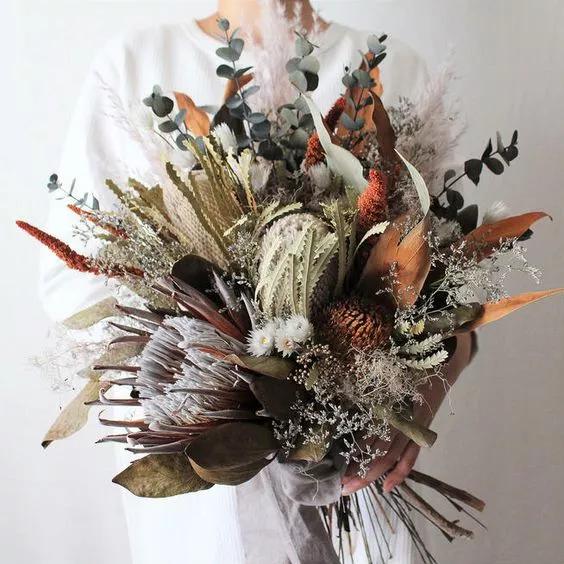 她用这种高颜值的干花装饰家里，隔壁邻居都惊叹不已