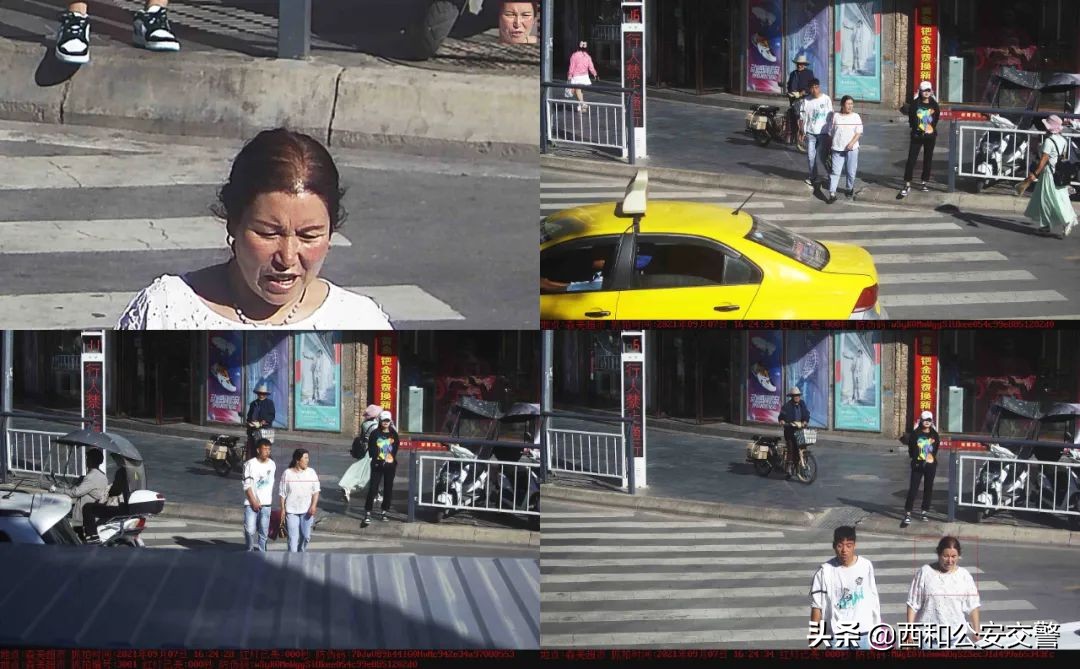 交通违法曝光台行人闯红灯第12期,2020太原市行人闯红灯抓拍点