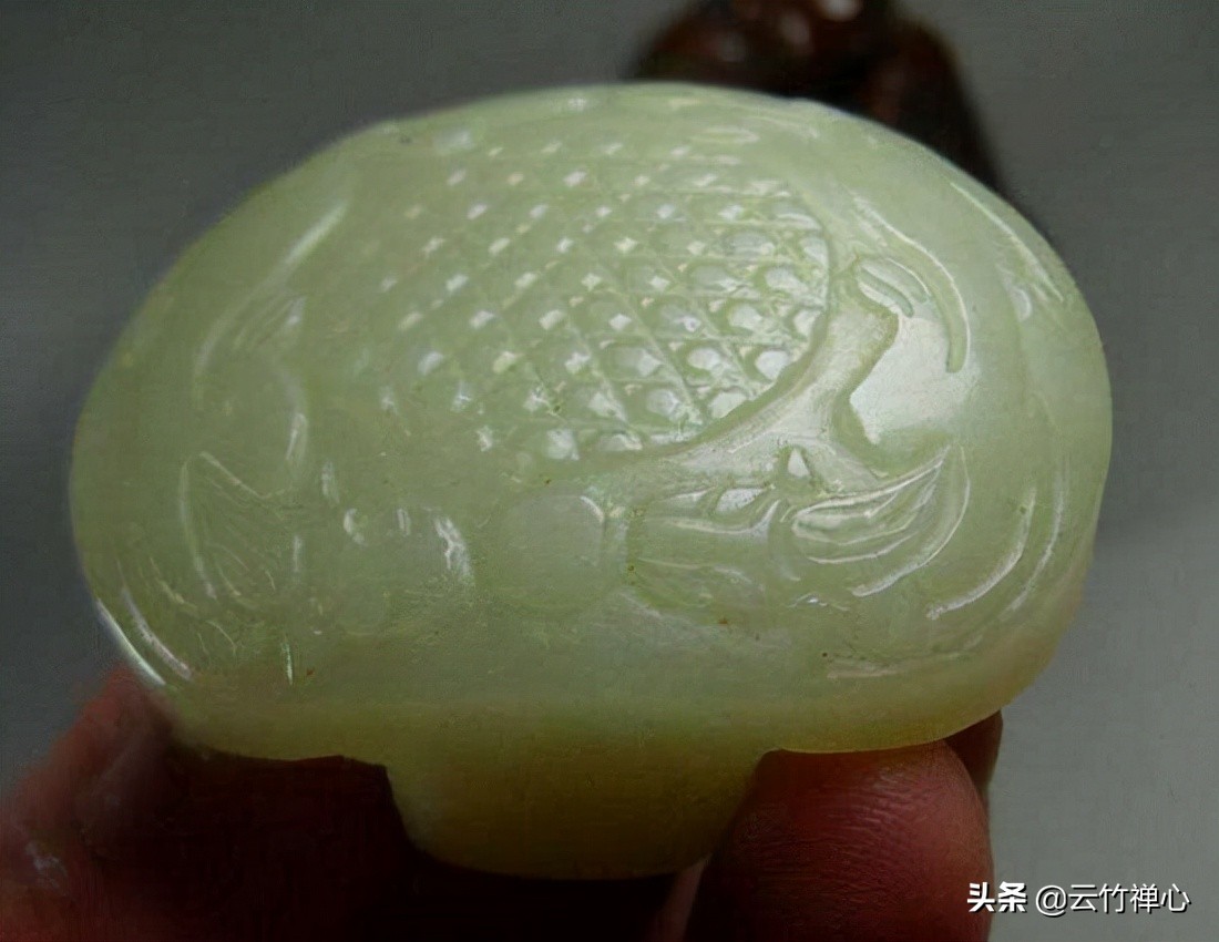 韩料和田玉打灯鉴别图,韩料和田玉打灯结构鉴别图