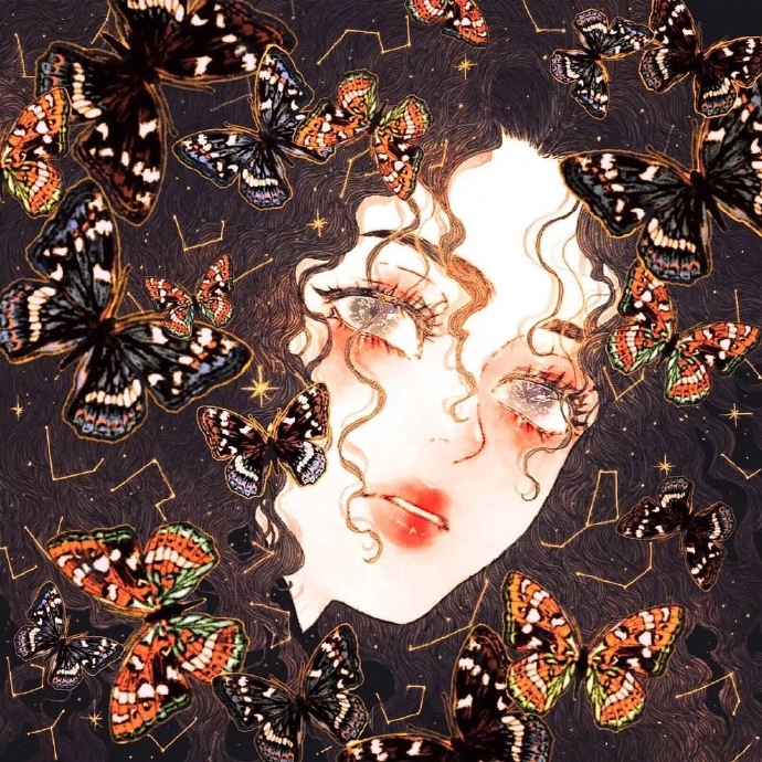 超高清韩国插画,头像韩国插画