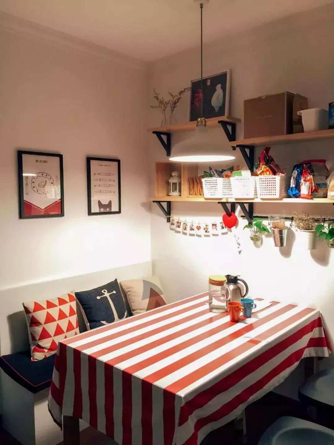 餐厅装修效果图小户型卡座,餐厅太窄做卡座合适吗