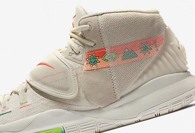 nikekyrie7黑红配色,nikekyrie6粉蓝色瑕疵