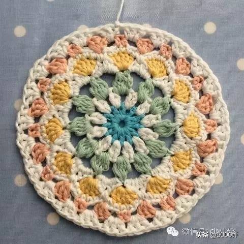 钩个正方形的坐垫怎么钩,钩个小坐垫