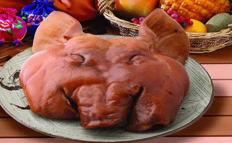 卤猪头肉40元一斤利润有多少,猪头肉卖18一斤的利润