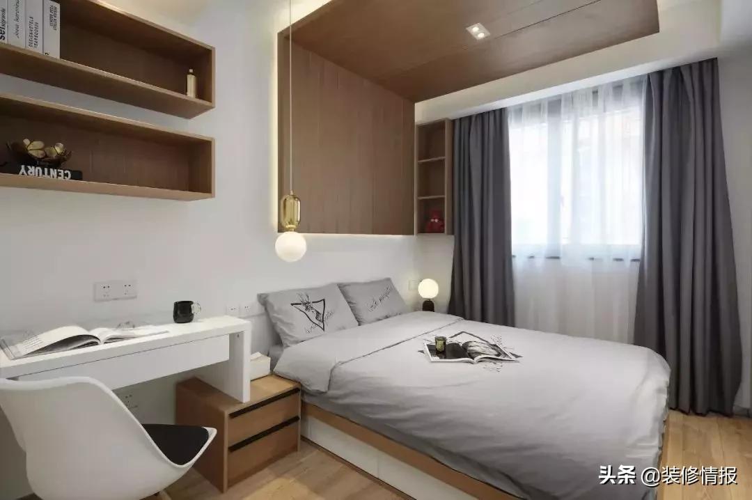 床头旁空荡荡怎么布置,卧室里床头背景怎么做好看