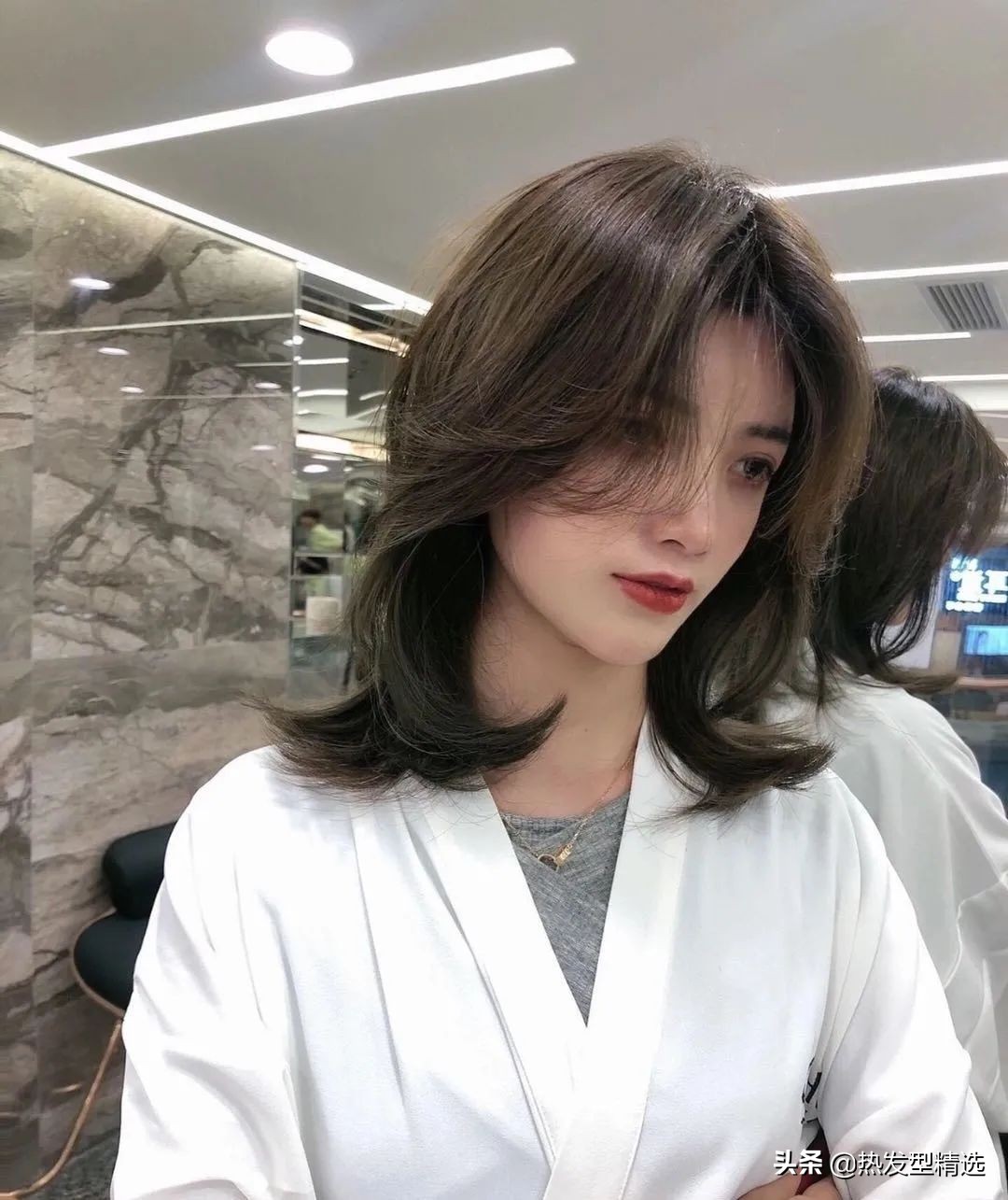 女士中发精剪,2019碎剪中发