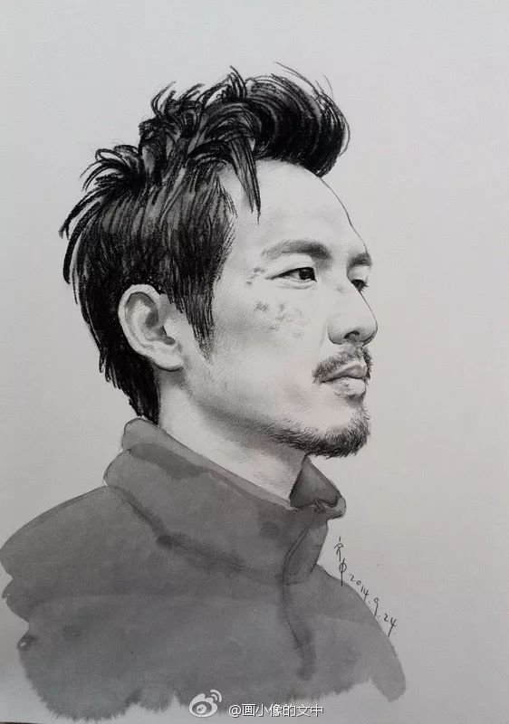 比起打印画,美院毕业的他,笔下这种彩铅水彩画才好看哭了~