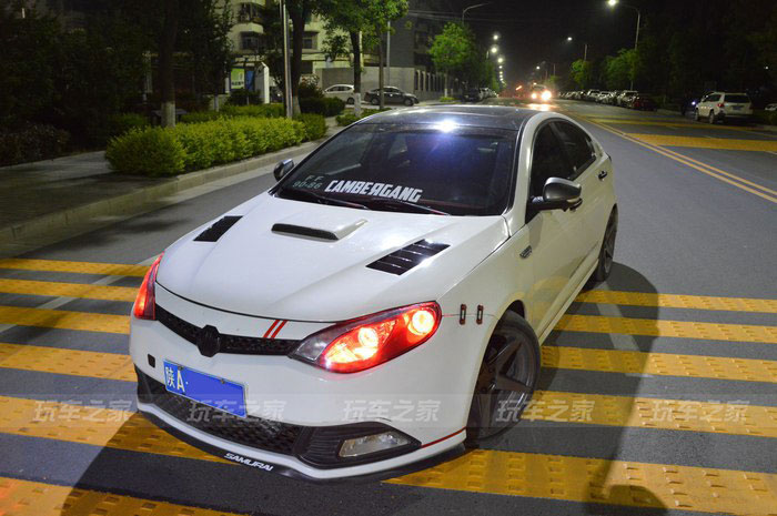 新款名爵mg6改装,黑色名爵mg6改装