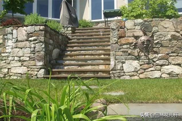 百款石材景观墙设计,挡土墙设计方案