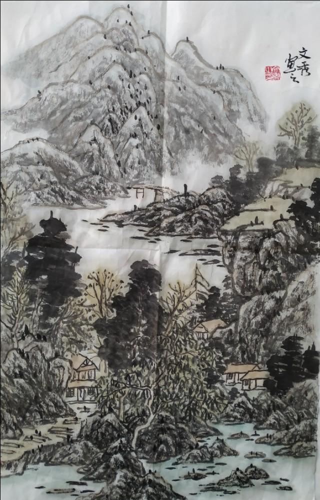 “翰墨飘香迎新年”金台老年大学学员书画作品网展