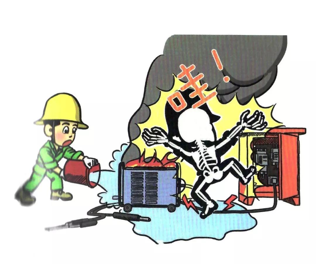 安全知识漫画速成,安全漫画落实安全责任