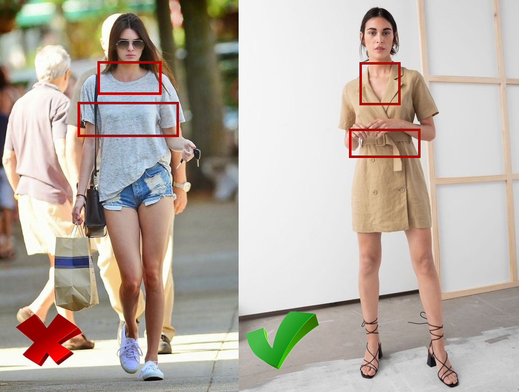 胸大显瘦穿搭,适合胸大显瘦的穿搭