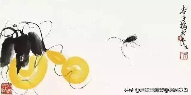 齐白石葫芦精品图片,齐白石葫芦国画