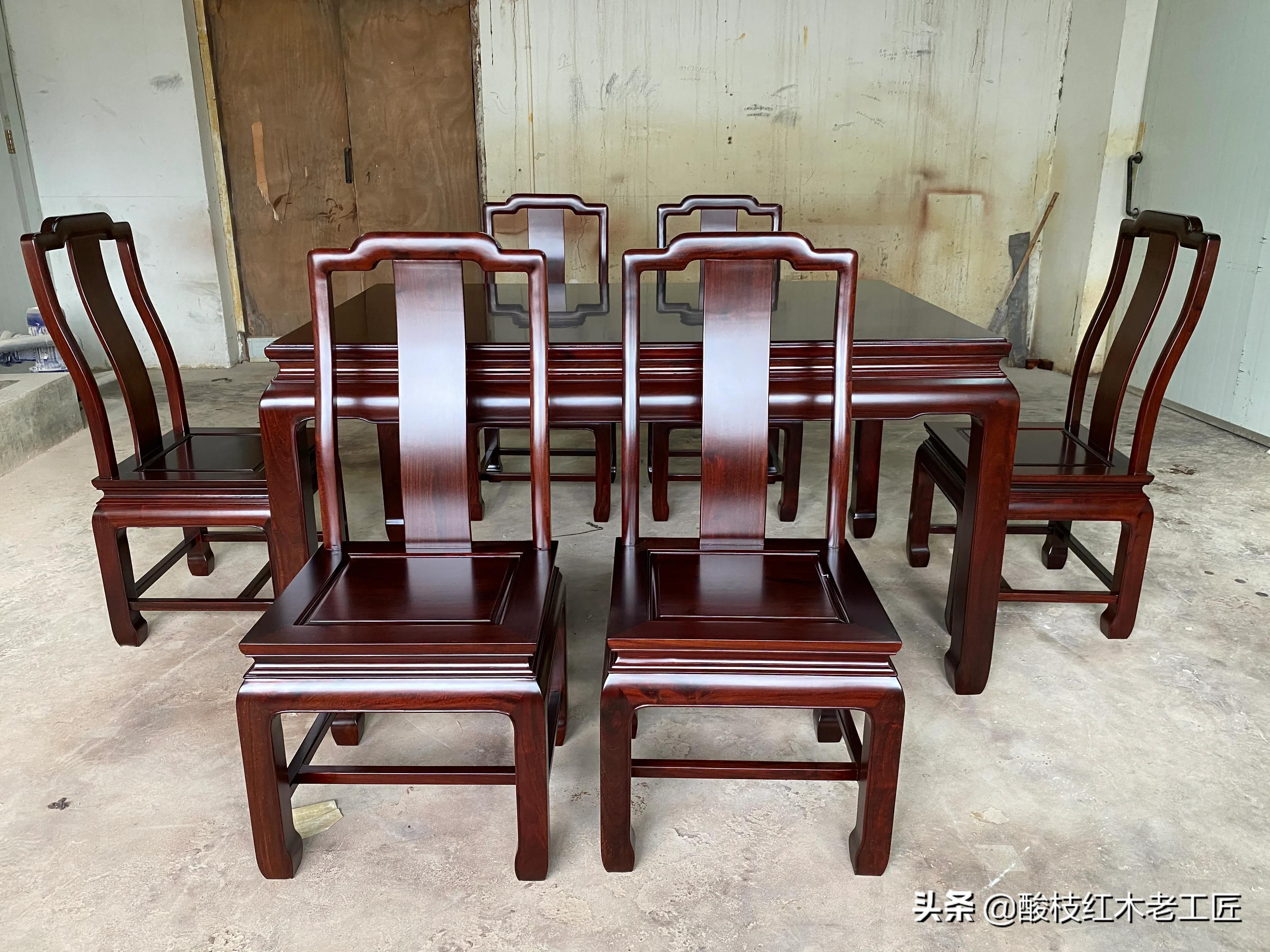 赞比亚血檀家具使用几年后的感受,血檀家具是什么颜色