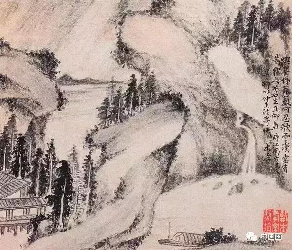 枯笔讲解,赏析枯笔