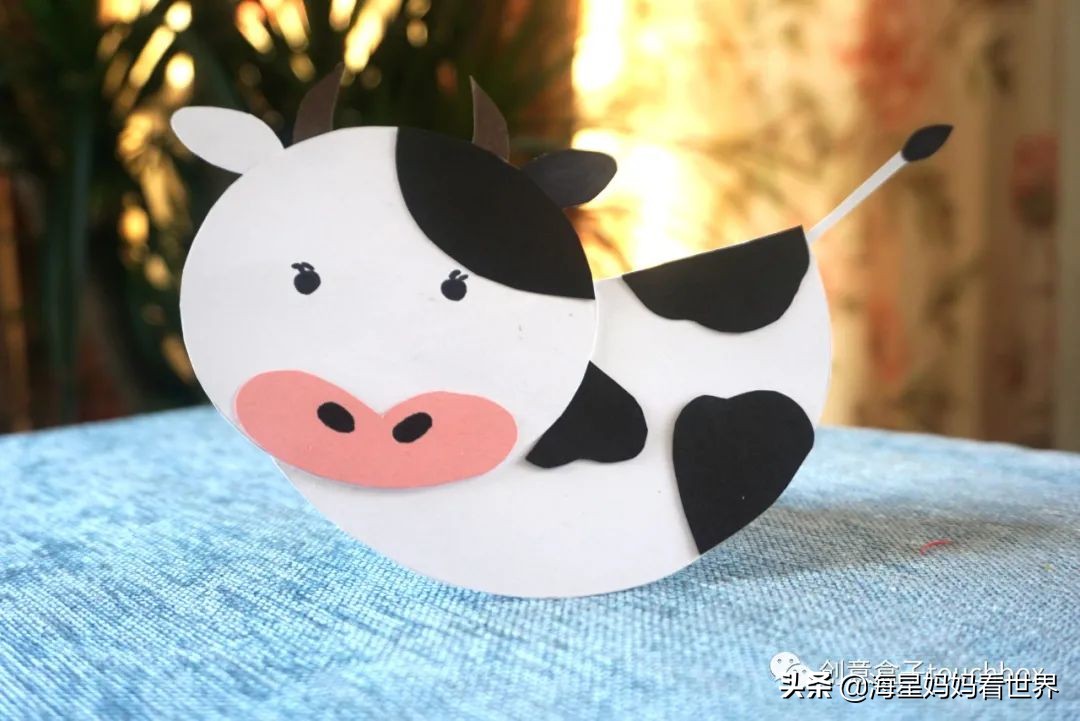 春节到，超可爱的牛卡片、牛灯笼、纸筒牛开心玩起来