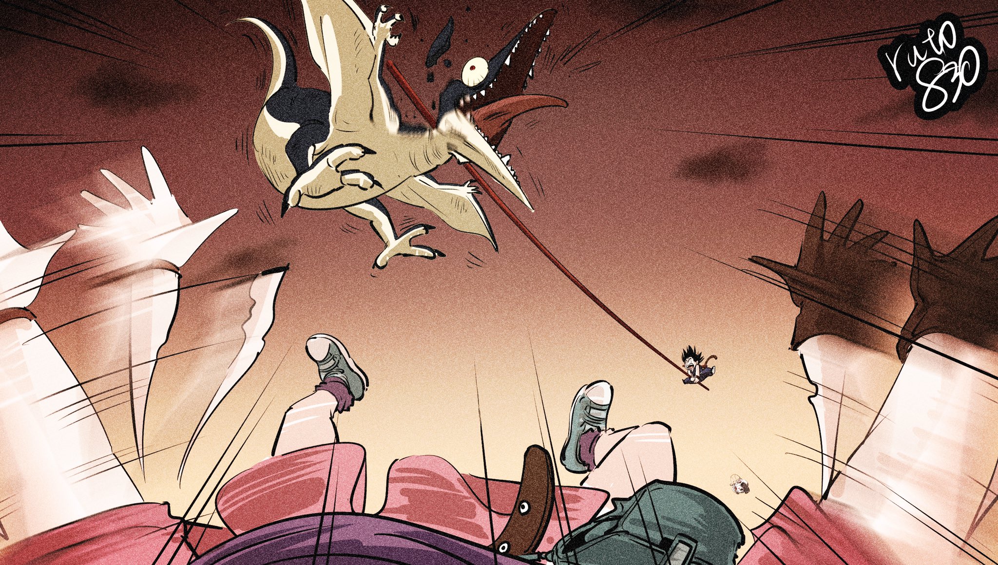 龙珠画风变化图片,龙珠画风对比变化