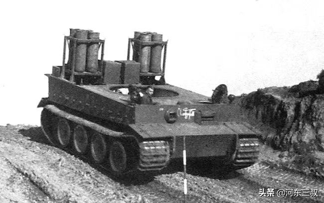 让敌人闻风丧胆的虎式坦克,变废为宝虎式坦克