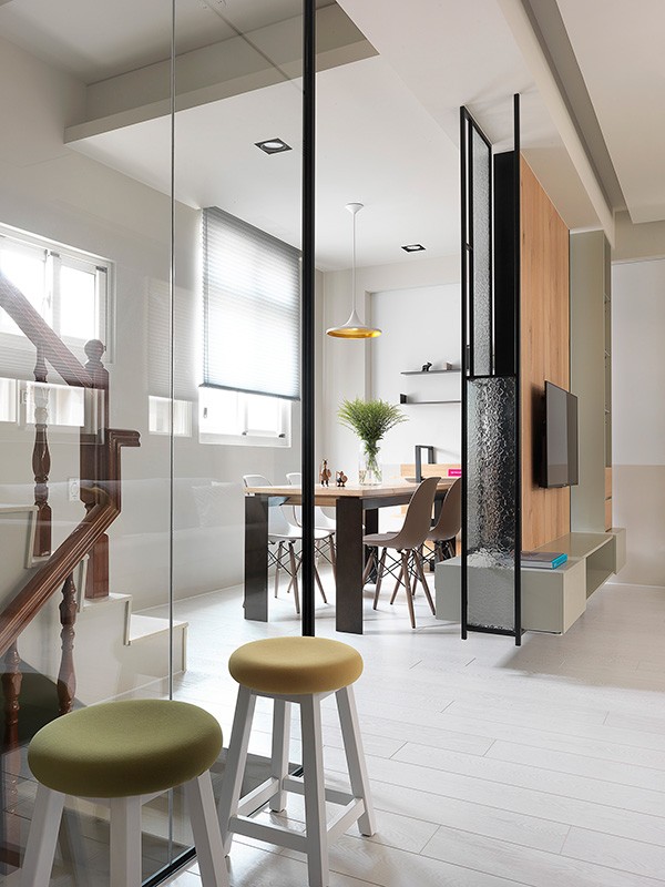 大白墙加悬空电视墙效果,现在最流行的悬空电视墙