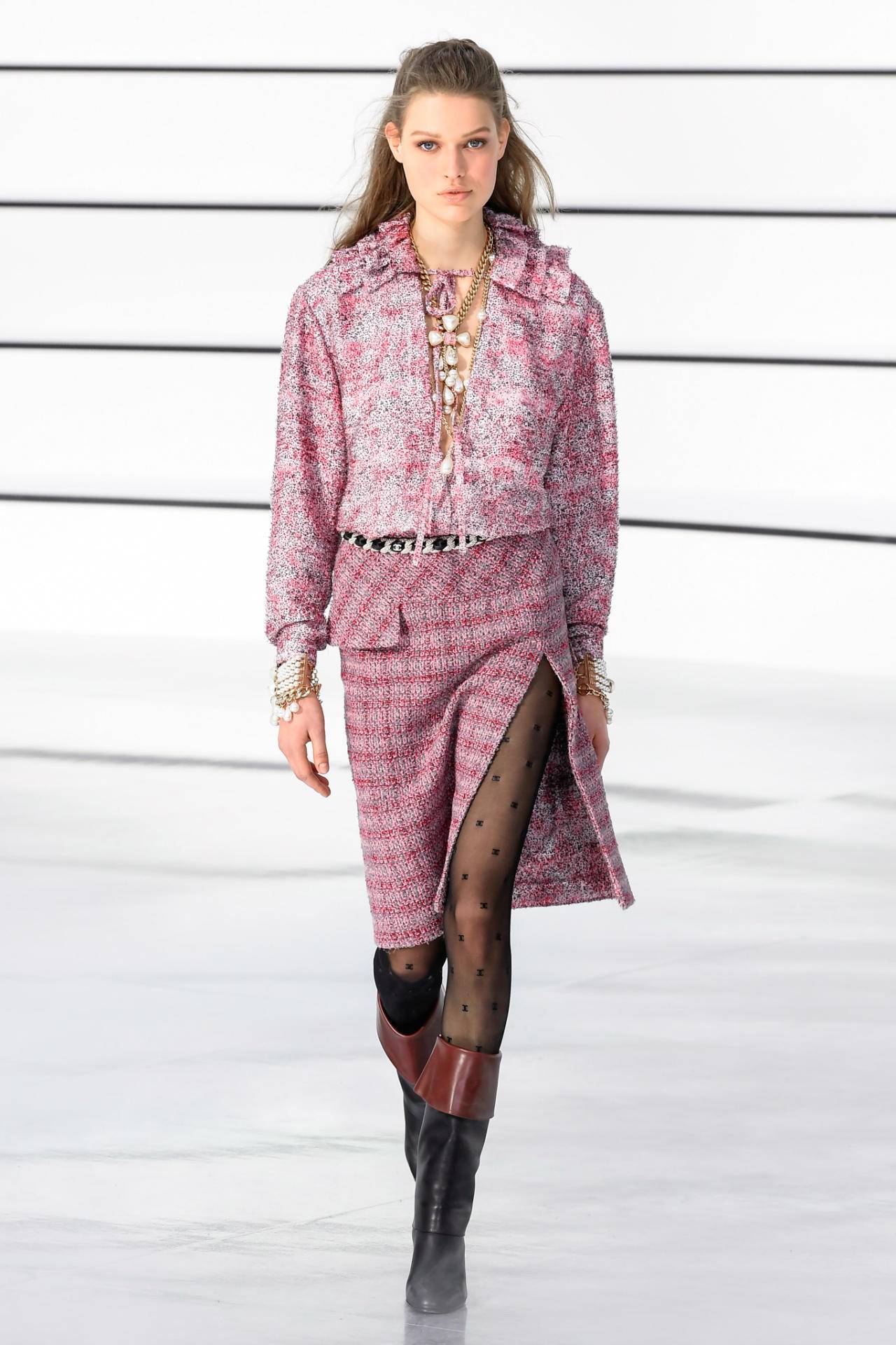 chanel早春秀,chanel2021成衣展