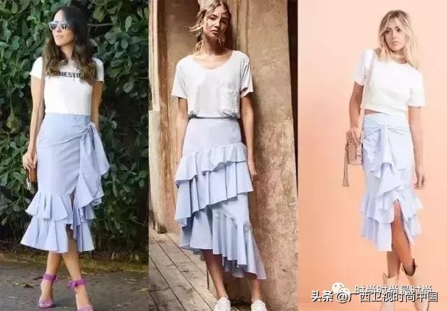 荷叶边显瘦又洋气,荷叶边的搭配技巧