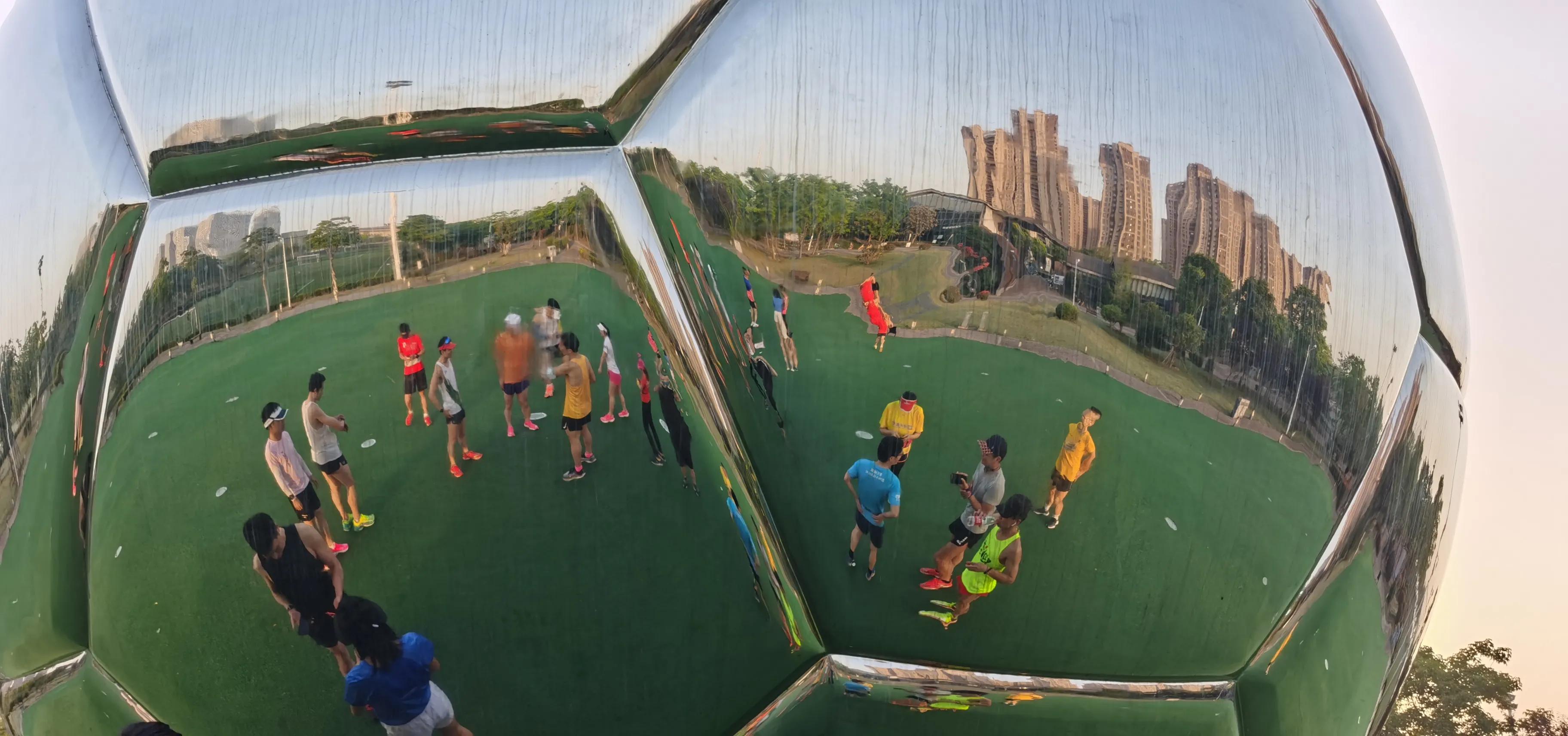 武汉后湖绿道足球公园,沌口体育公园