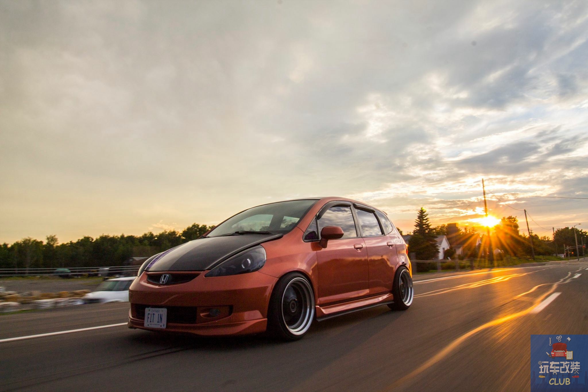 改装本田小飞度,老款本田飞度改装