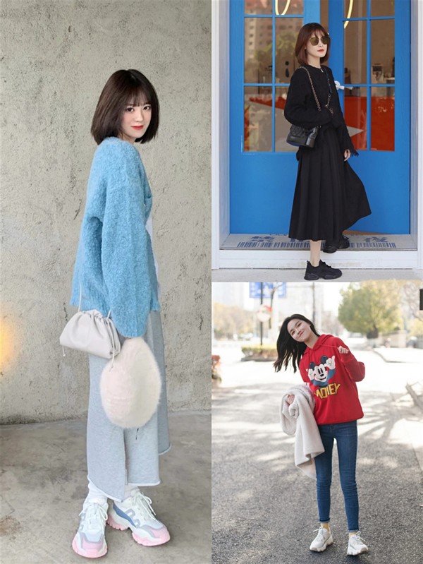 穿老爹鞋怎么搭配才好看,老爹鞋要搭配什么裤子穿