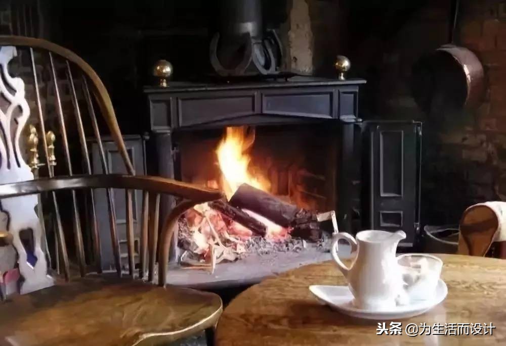 壁炉带给生活一种无法忘怀的情调,冬日氛围感壁炉