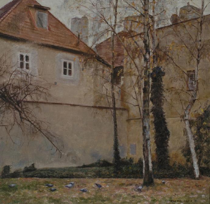 中国美院油画大赛获奖作品,上海美院教授油画作品欣赏