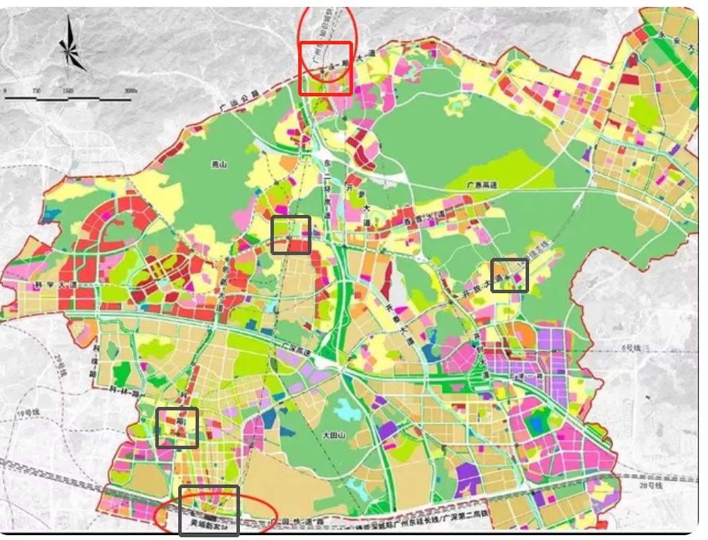 今天，我把科学城，横切开给你看