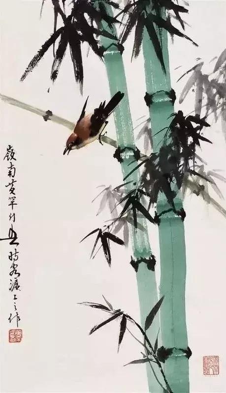 古今十大名家笔下的雪竹,这三位大师画雪景绝美