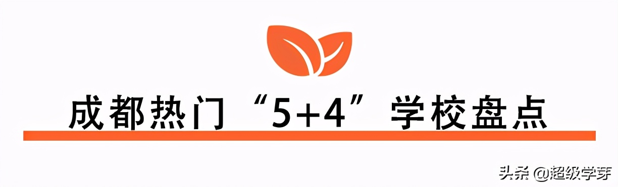 重点初中中考录取率,成都5+4学制有哪几所学校