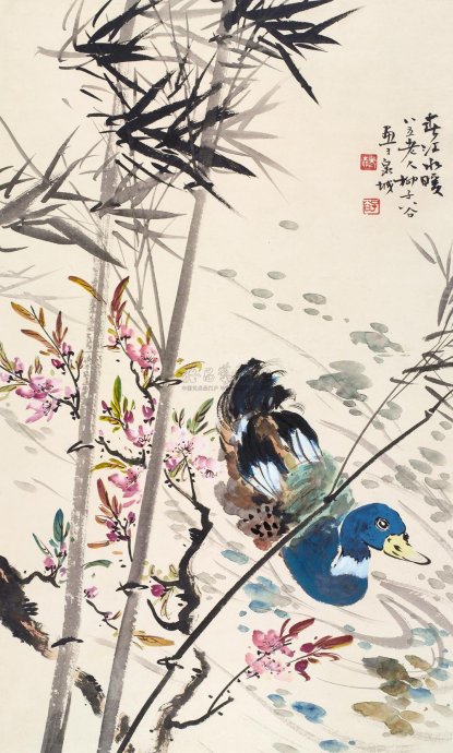 柳子谷花鸟画作品大全图文,柳子谷花鸟作品大全