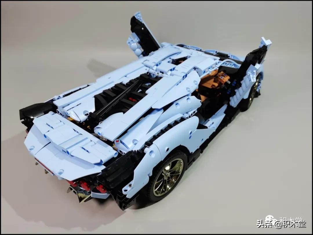 宇星模王13056拼装全过程,宇星模王积木开箱拼装过程