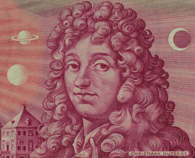 罕见的25面额纸币，17世纪的科学家出现在风车王国的钞票上