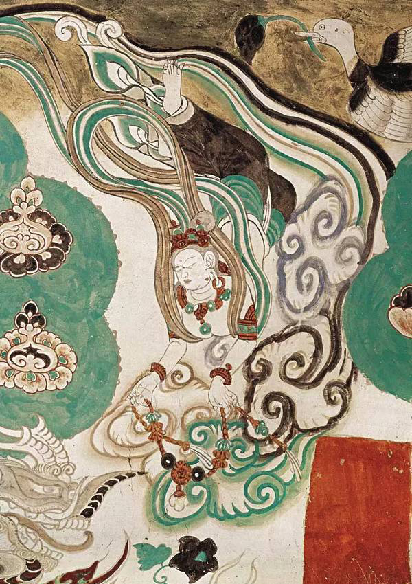 敦煌壁画肌理模仿,敦煌飞天壁画不褪色之谜