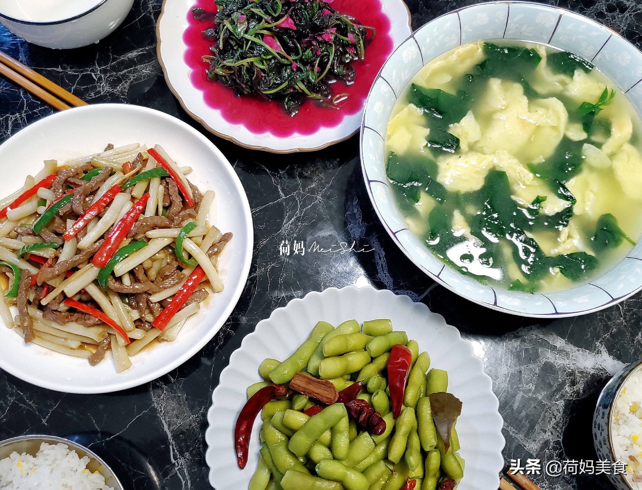 家常九个菜,适合在家做的九桌家常饭菜