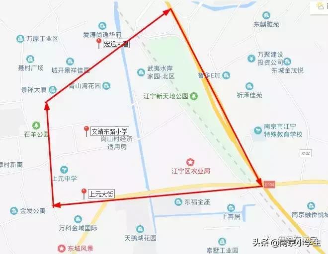 最新江宁开发区学校学区划分,学区曝光