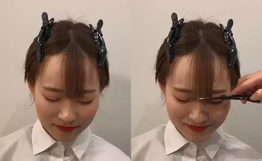 刘海留长还是剪短听取建议,刘海长长了怎么剪短