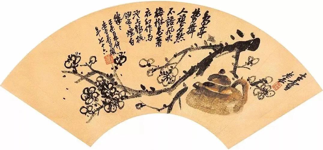 白铜梅花,紫铜梅花