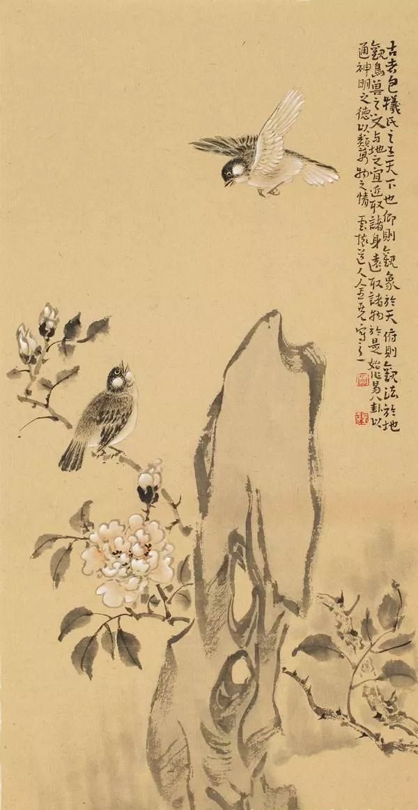 素朴的一花一草、精巧的一鸟一雀