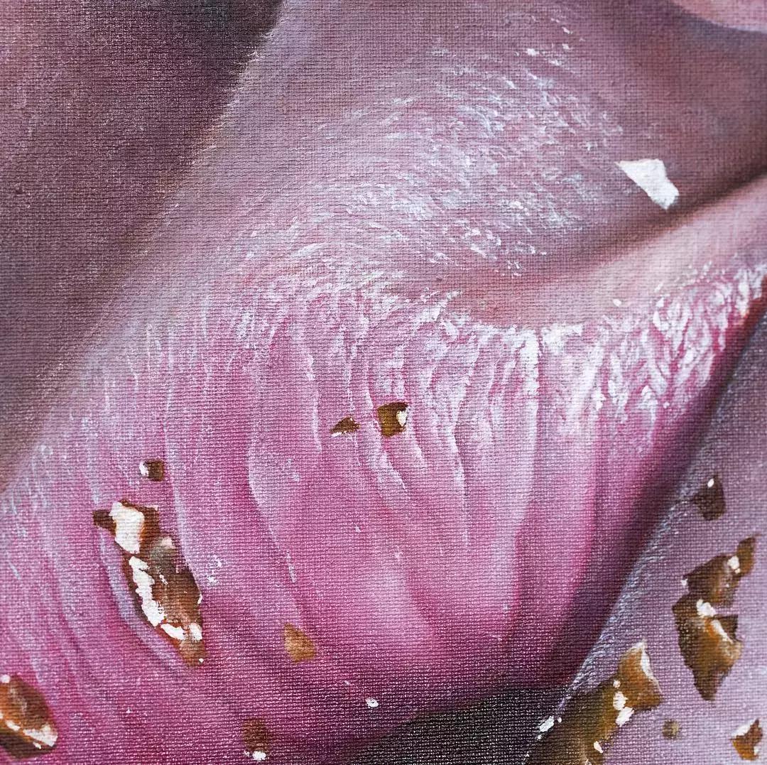 他画了一波美人，笔触精致，活色生香