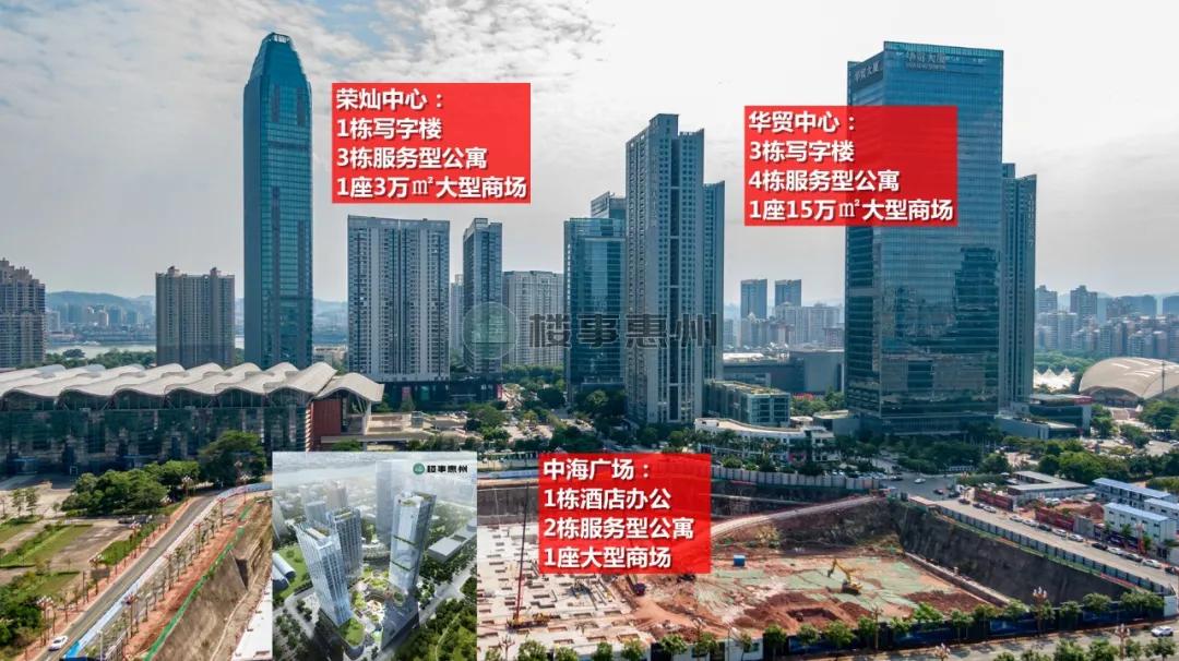 惠州江北中海广场规划,惠州中海广场最新消息