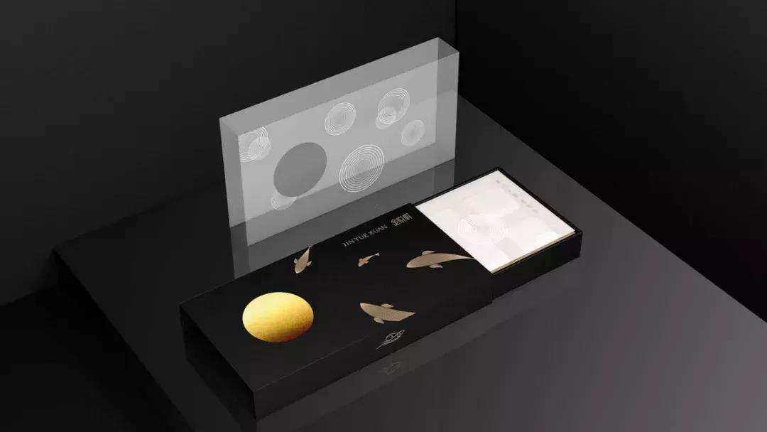 月饼礼盒港风包装设计图,月饼礼盒包装设计